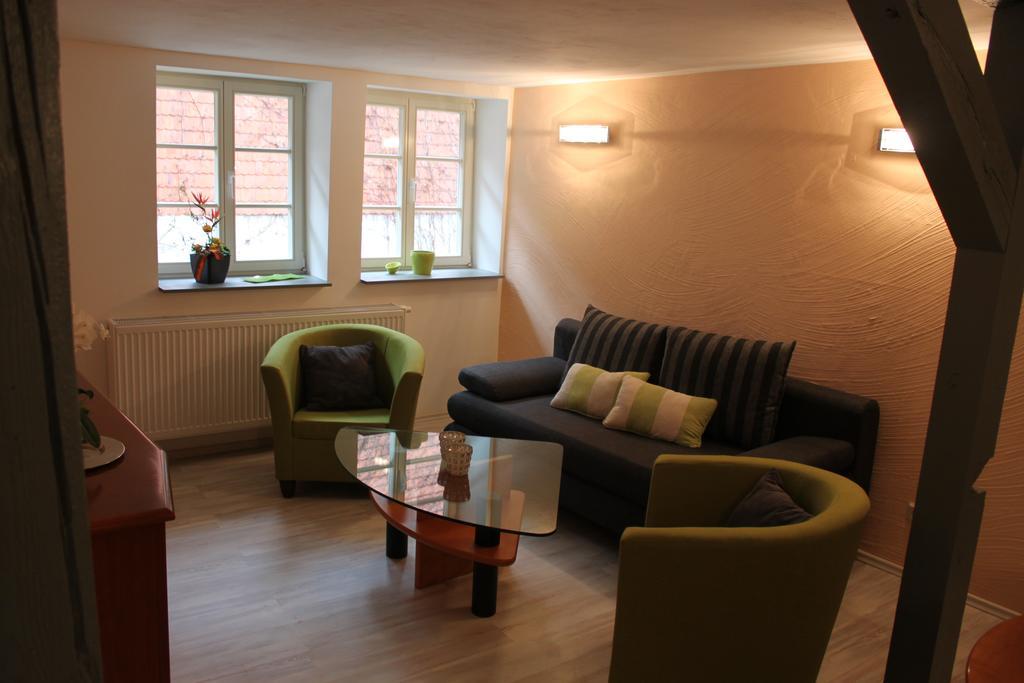 Ferienwohnungen Im Alten Handelshof Quedlinburg Rum bild