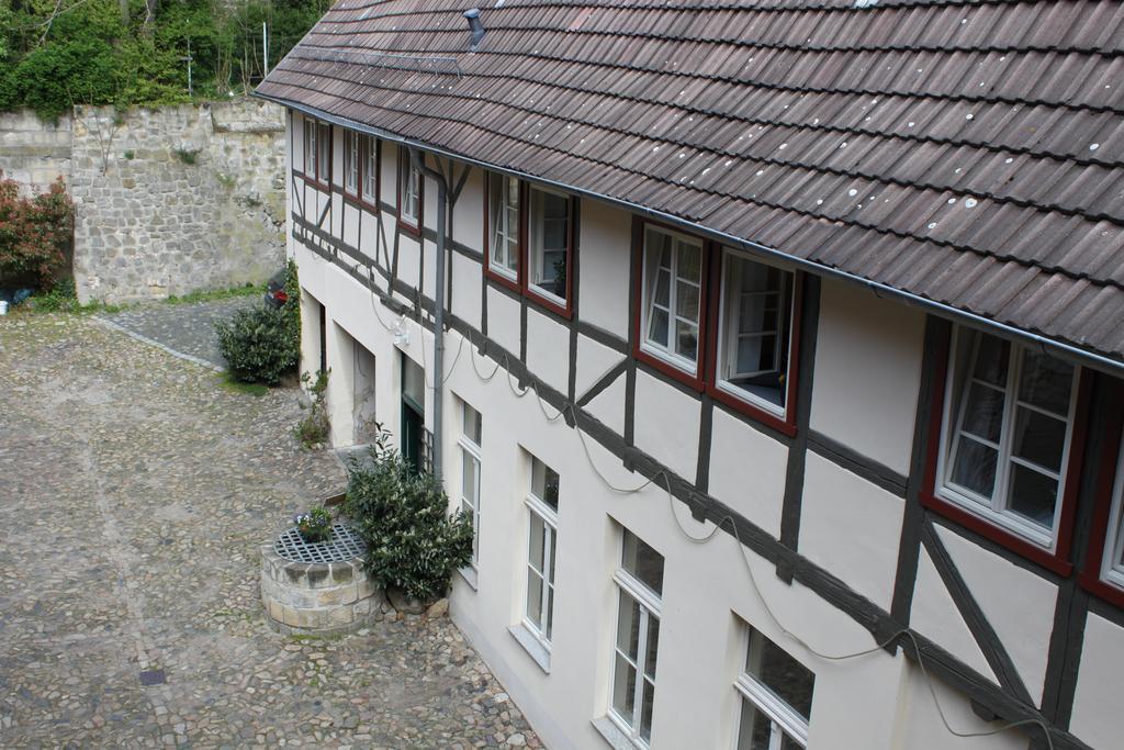 Ferienwohnungen Im Alten Handelshof Quedlinburg Exteriör bild